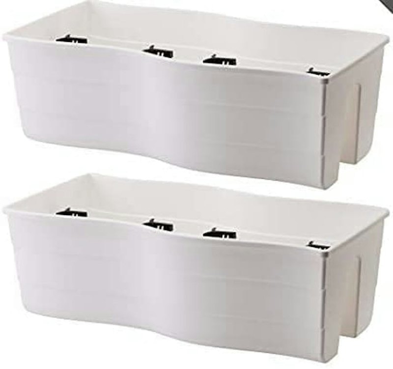 Ridge Rail Flower Pot 1