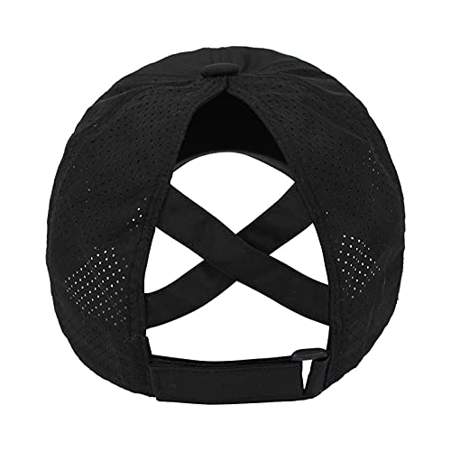Womens Criss Cross Ponytail Baseball Cap 4