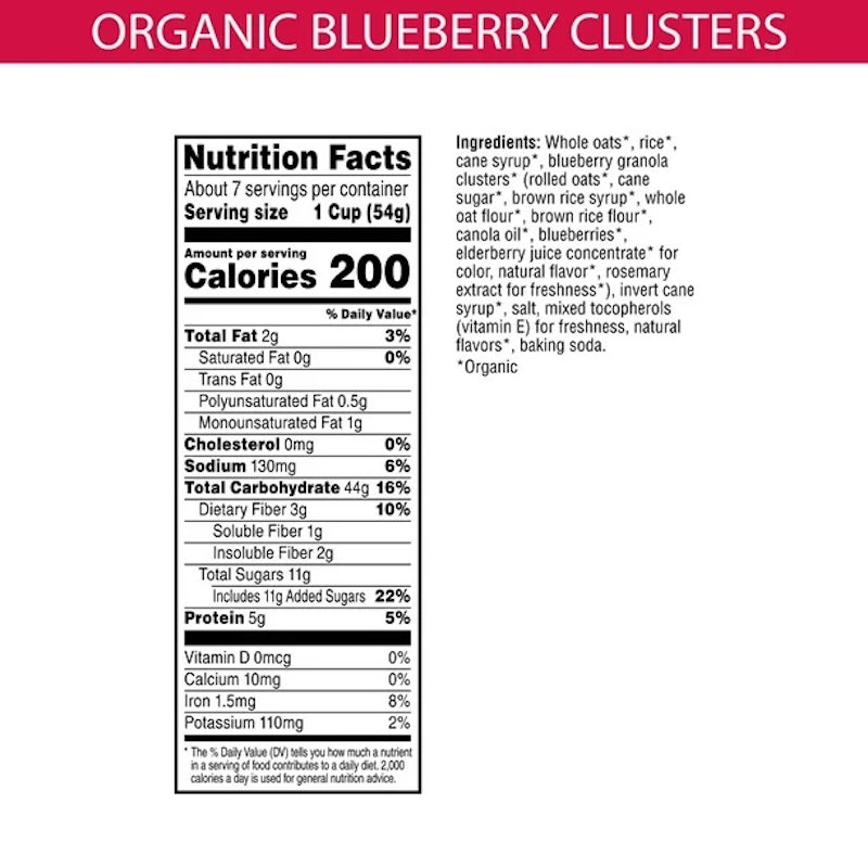 Organic Blueberry Clusters 2