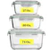 Razab HomeGoods Razab HomeGoods Extra Large Glass Food Storage Containers 1