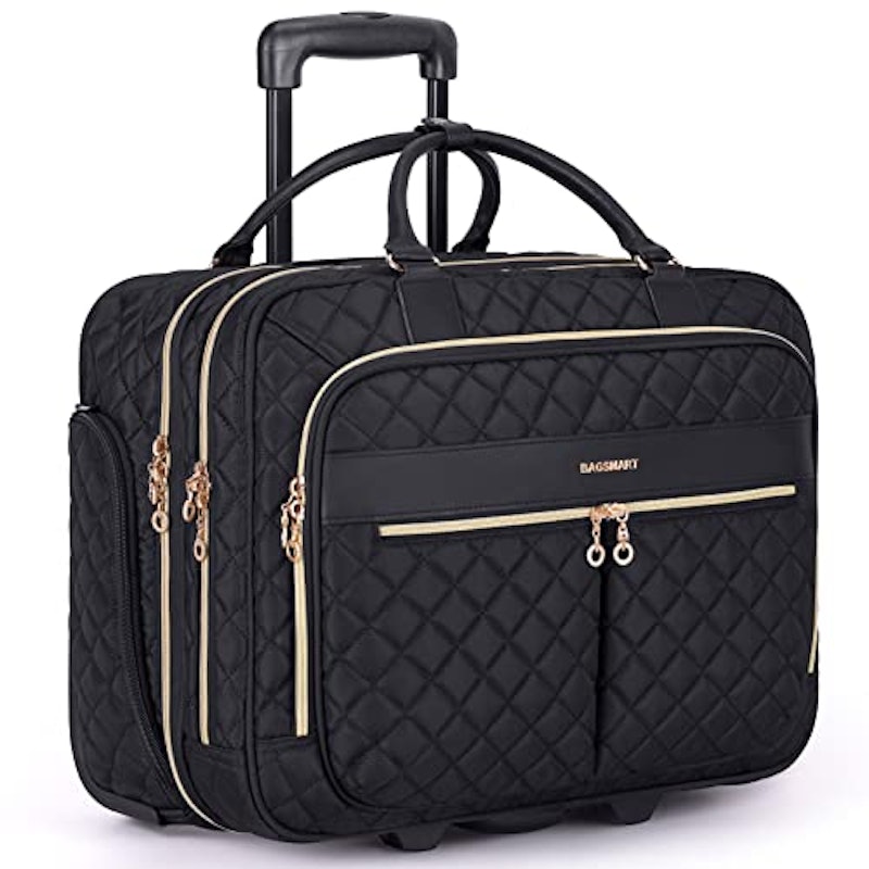 Rolling Laptop Bag Women 1
