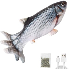 Moving Cat Kicker Fish Toy