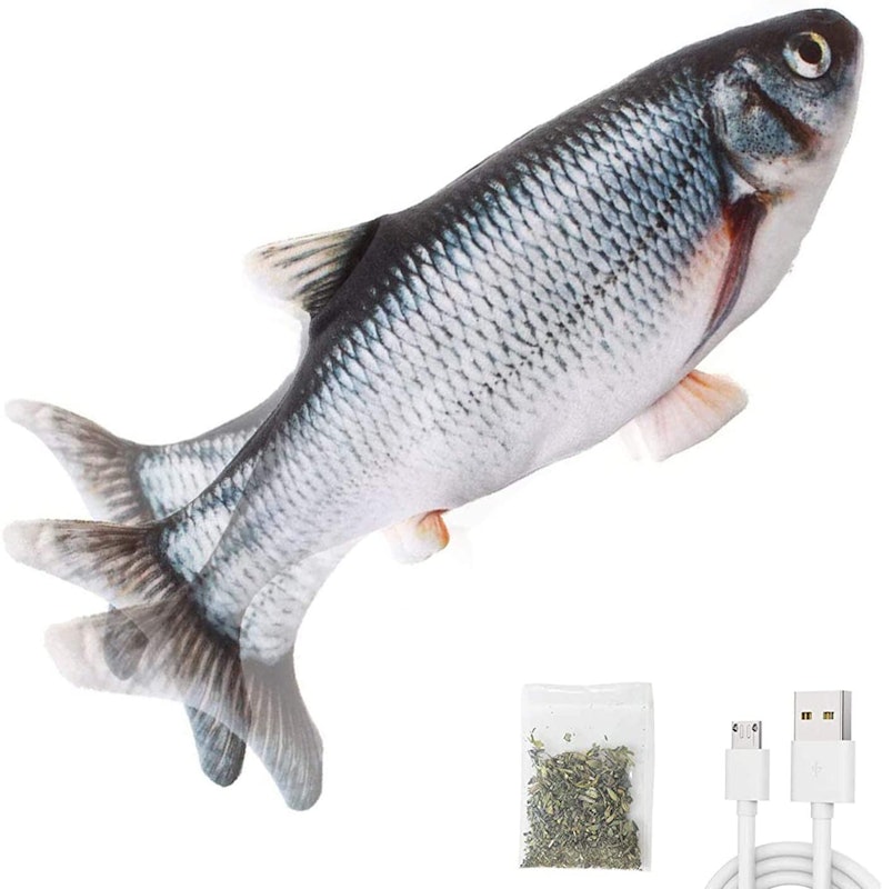 Moving Cat Kicker Fish Toy 1