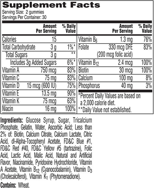 Multivitamin Gummies for Teen Boys 2
