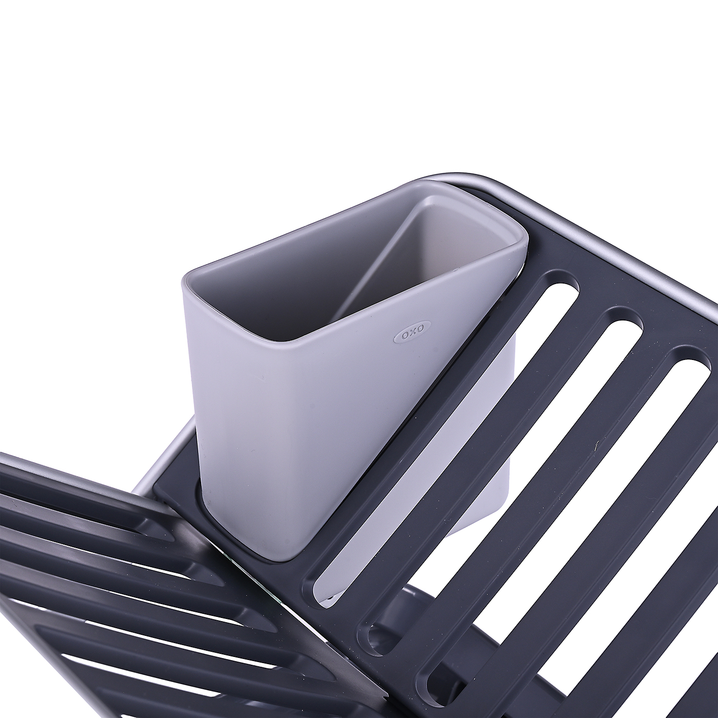 Good Grips Aluminum Fold Flat Dish Rack 3