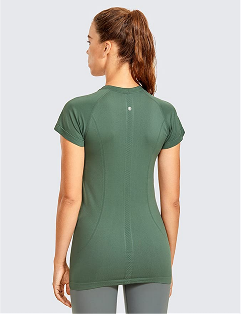 Seamless Short Sleeve Workout Shirt 3