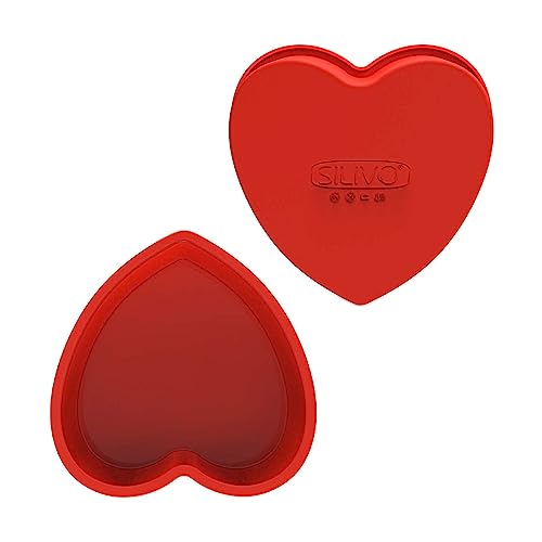 Silicone Heart Shaped Cake Pans 1