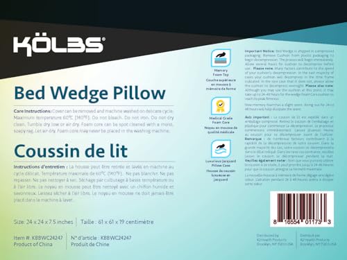 Extra Wide Bed Wedge 7.5 3