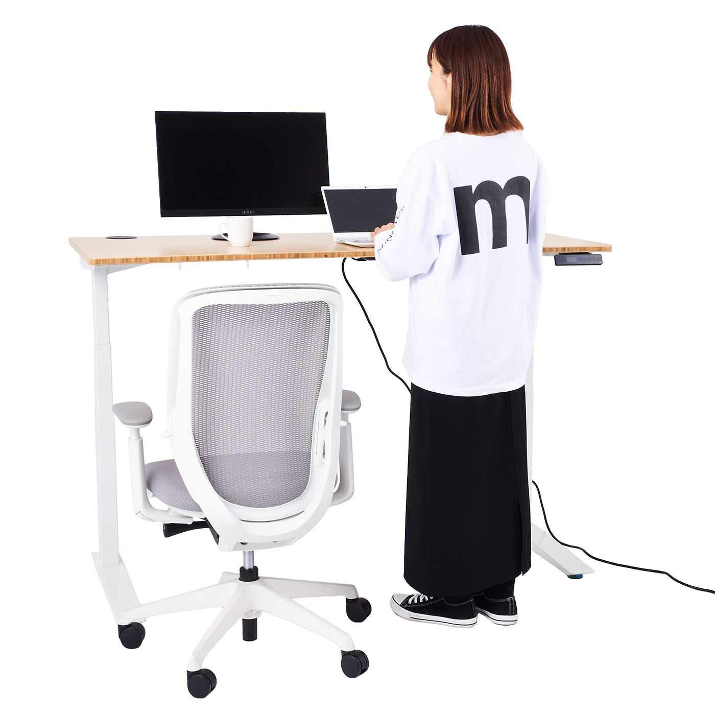 Jarvis Bamboo Standing Desk 9