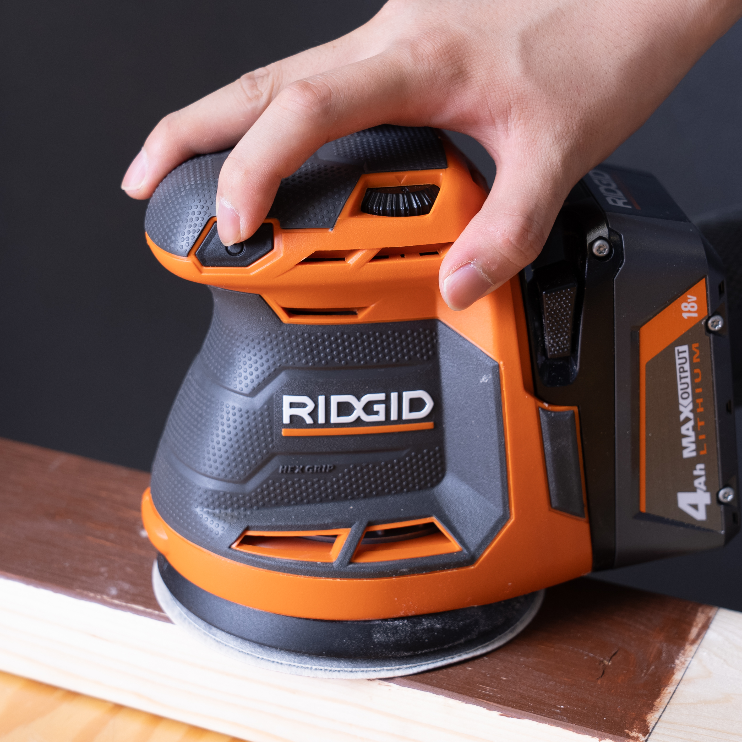 Ridgid Random Orbit Sander 6