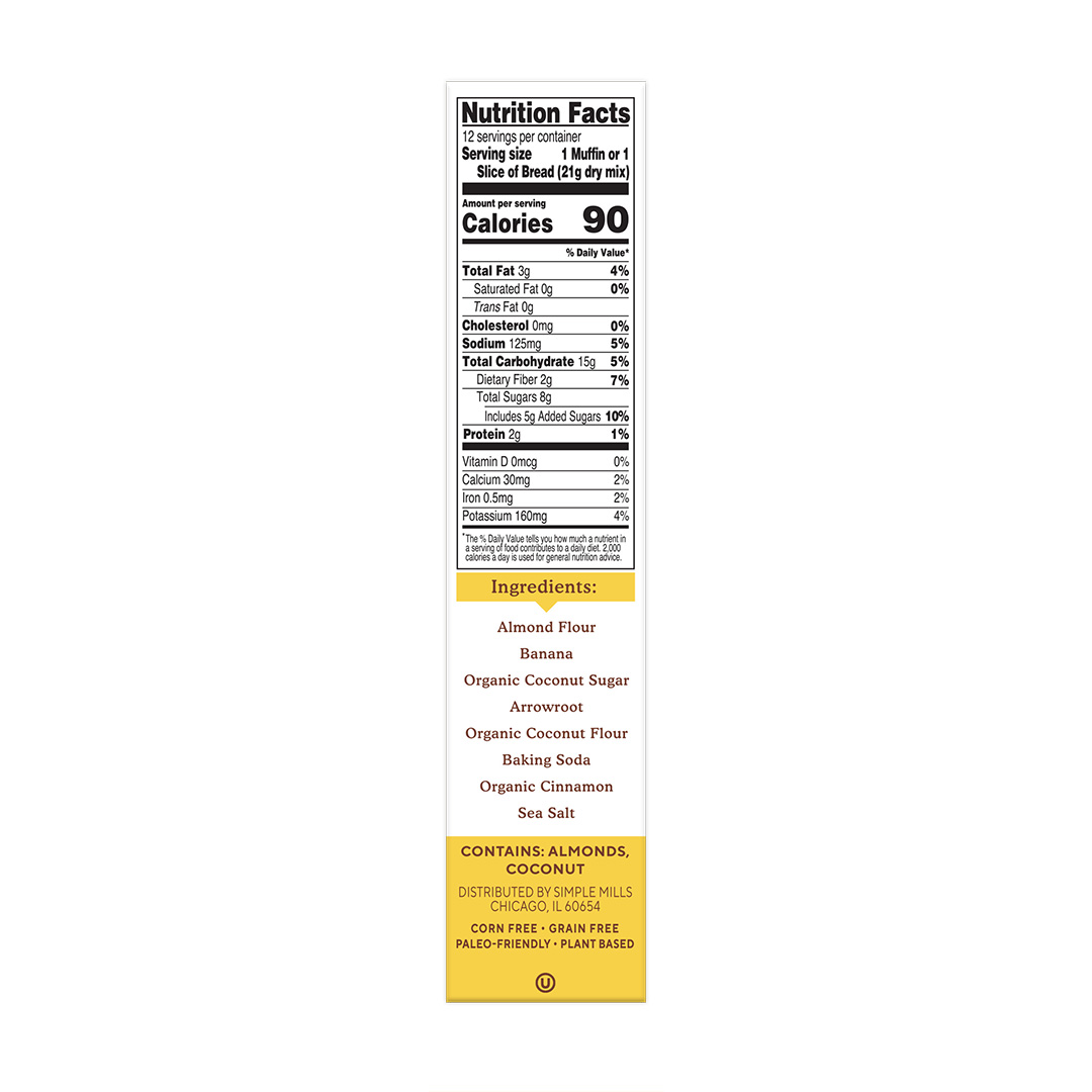 Banana Muffin & Bread Mix 2