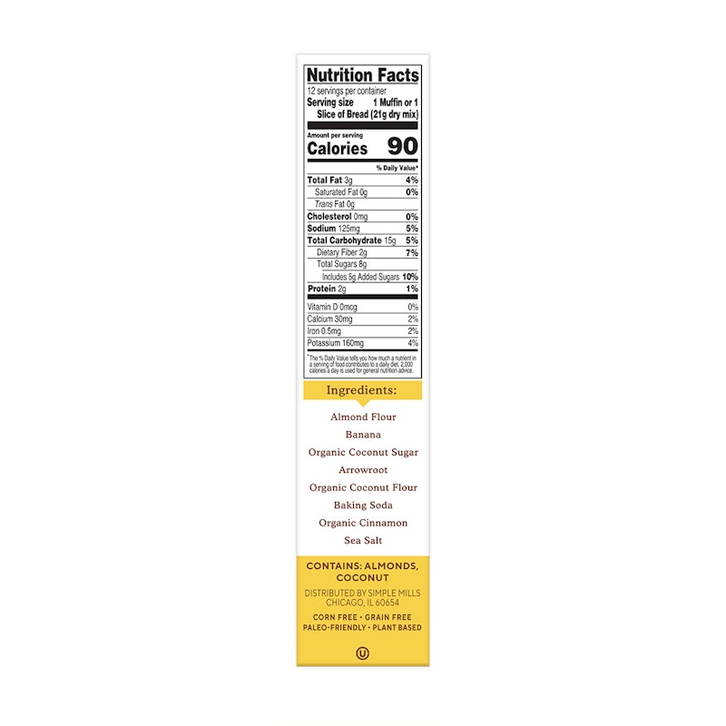 Banana Muffin & Bread Mix 2