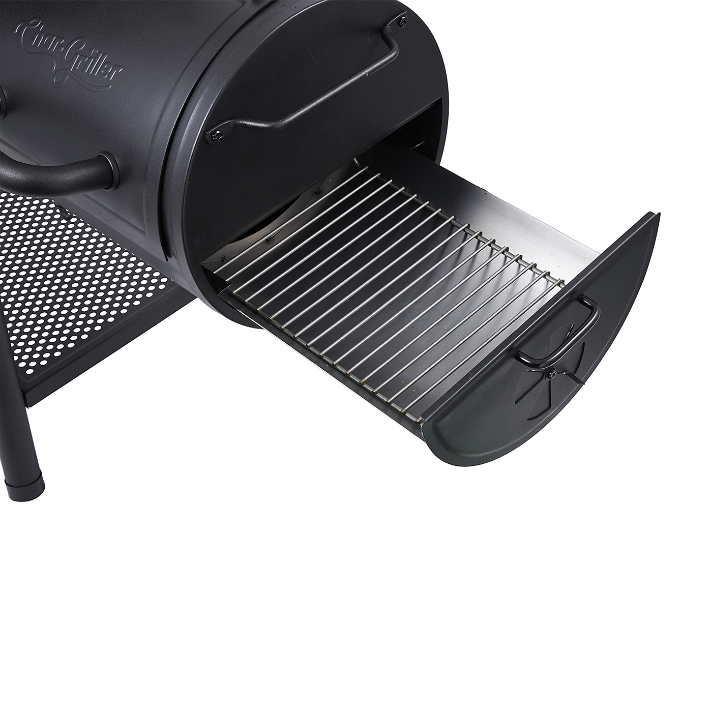 Smokin' Champ Charcoal Grill Offset Smoker  4