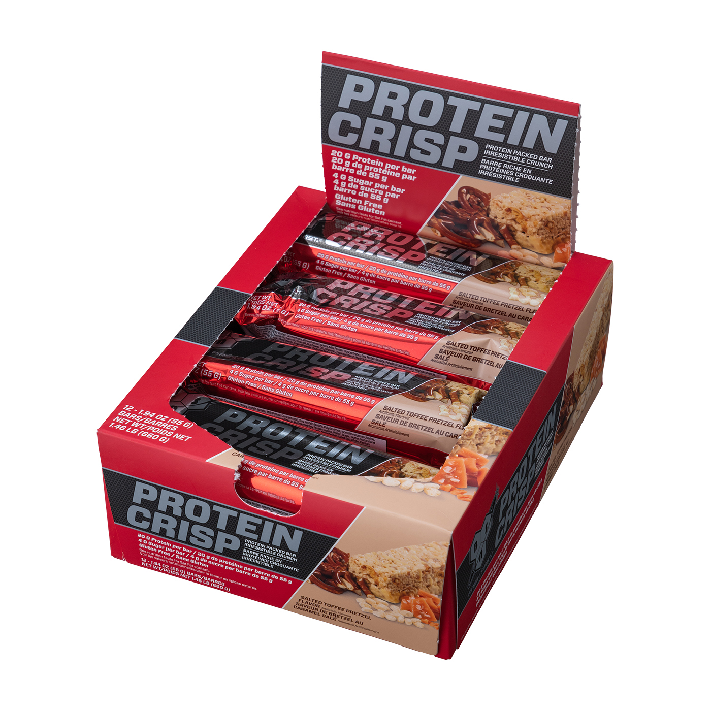 Protein Crisp Bar (Salted Toffee Pretzel) 3