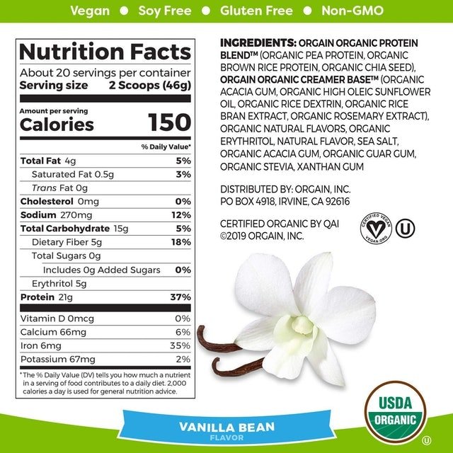 Organic Vegan Protein Powder 2