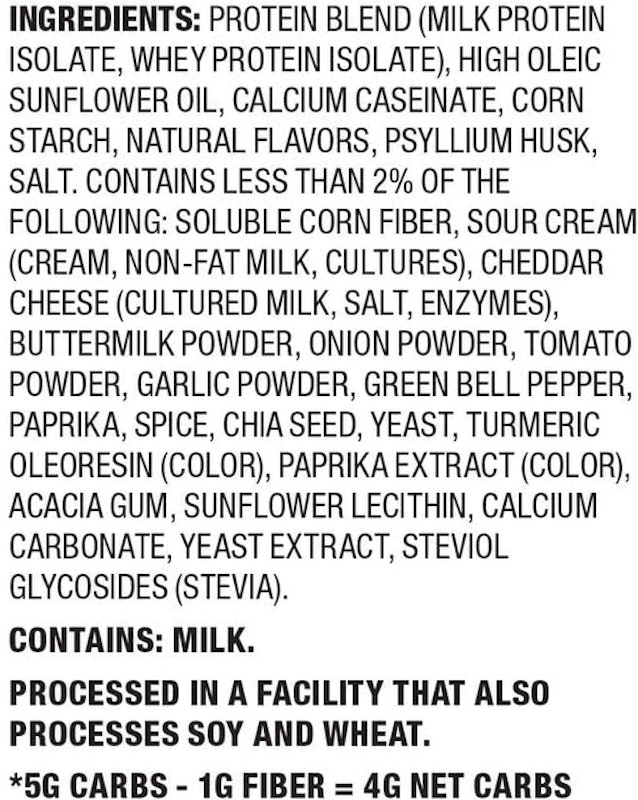 Tortilla Style Protein Chips 3