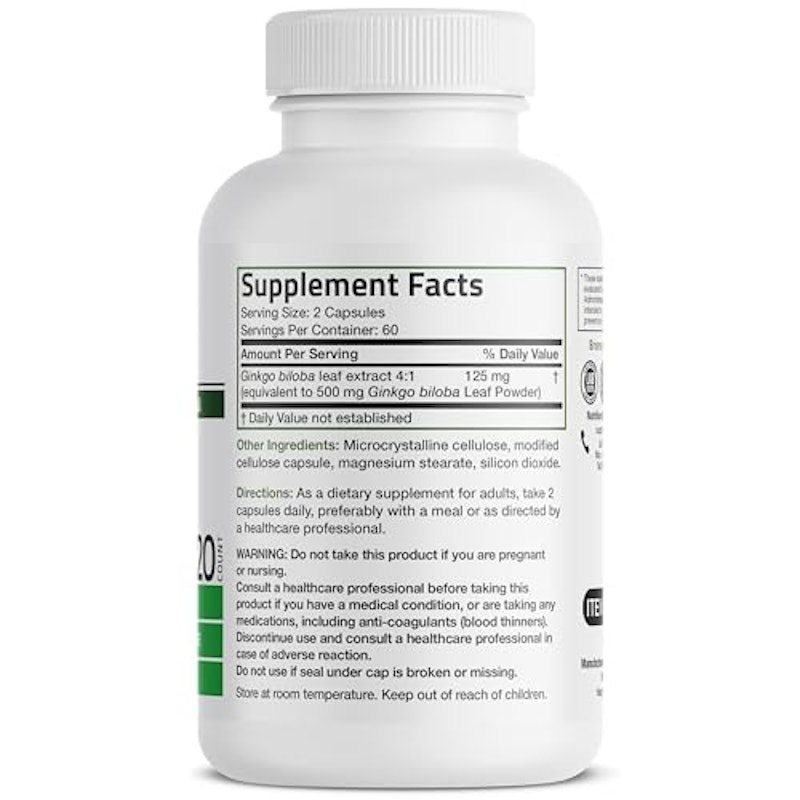 Ginkgo Biloba Extra Strength Formula 2