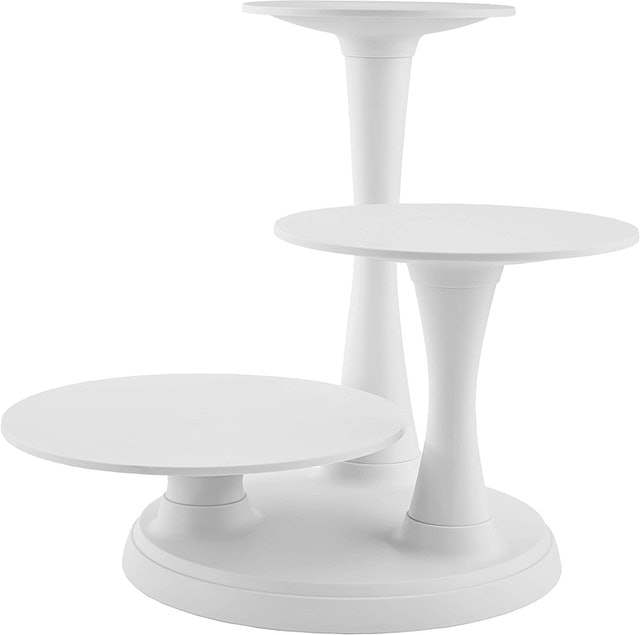 3-Tier Pillar Style Cake Turntable 1