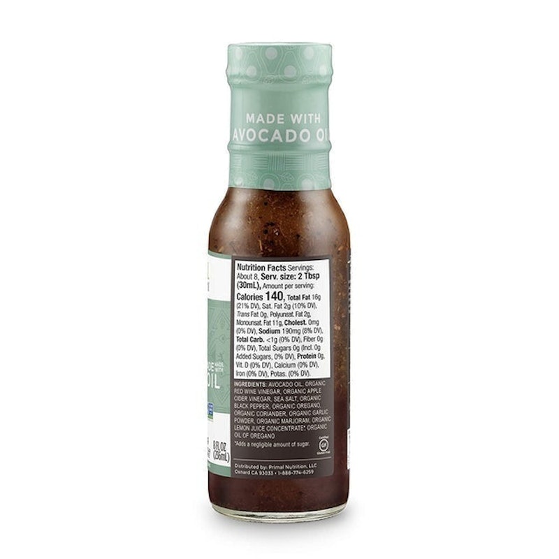 Primal Kitchen Greek Vinaigrette with Avocado Oil 2