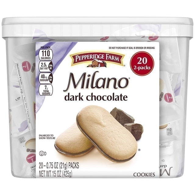 Milano Dark Chocolate Cookies 1