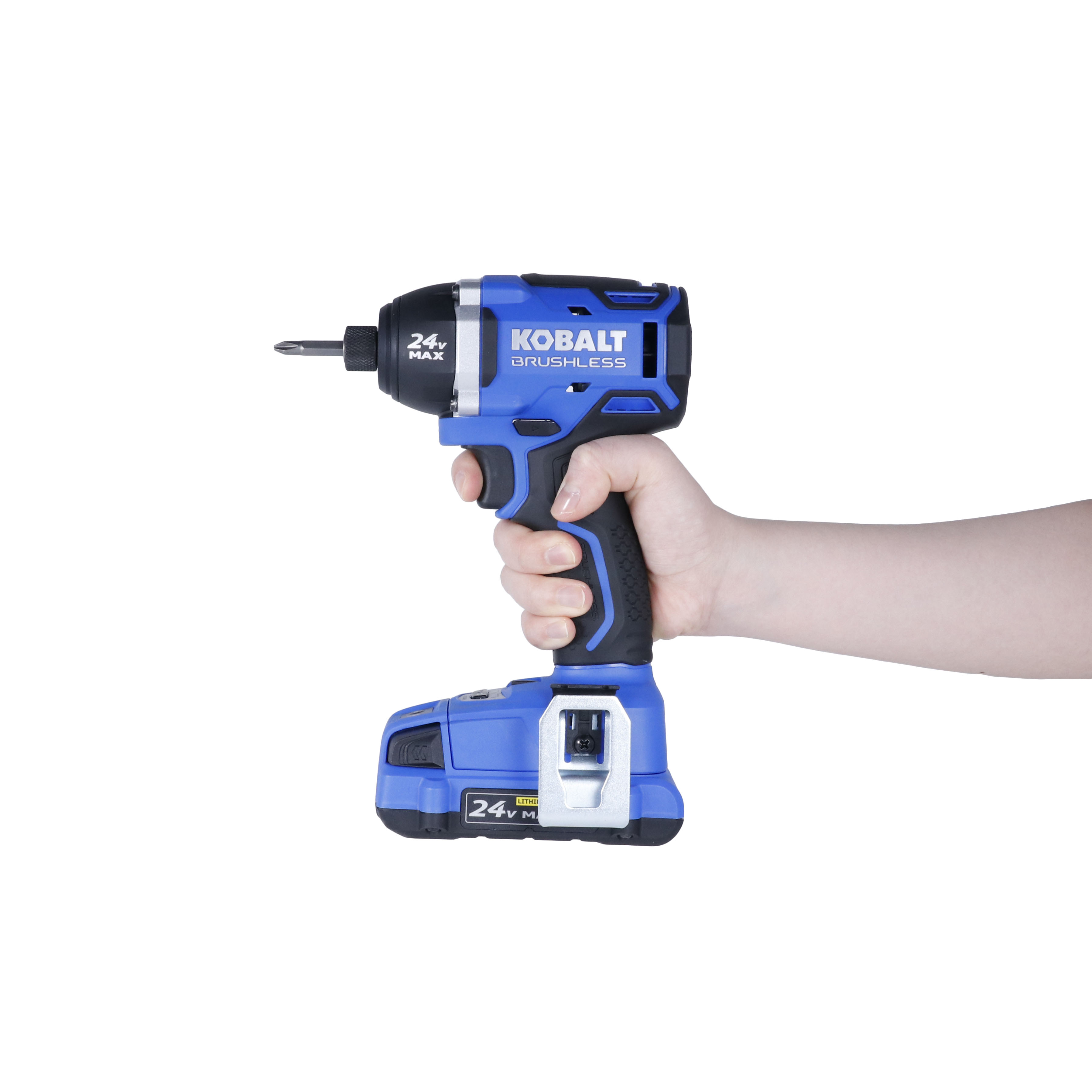Kobalt Impact Drivers 24-Volt Max Variable Speed Brushless Cordless Impact Driver 6