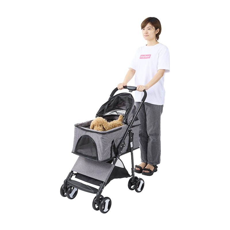 NChanmar Dog Stroller 3-in-1 Folding Dog Stroller 3