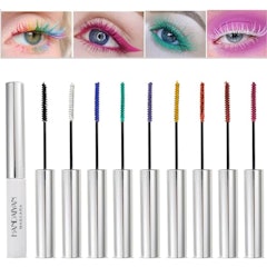 9 Colors Colored Mascara Set