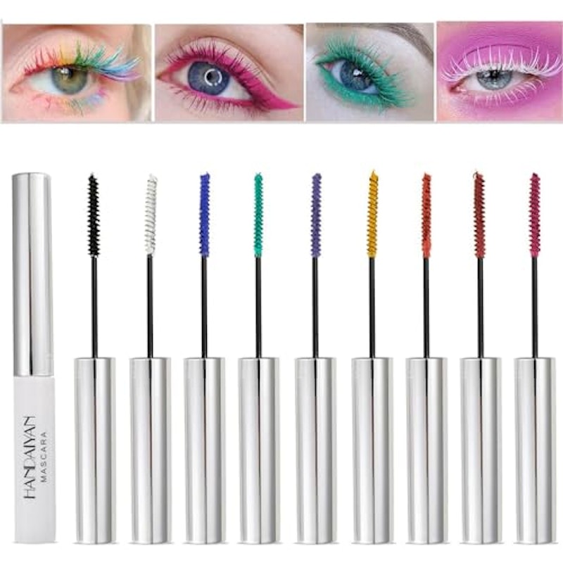 9 Colors Colored Mascara Set 1
