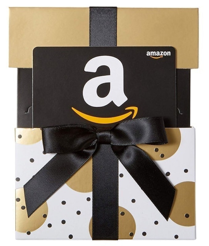 Gift Card in a Gold Reveal 1
