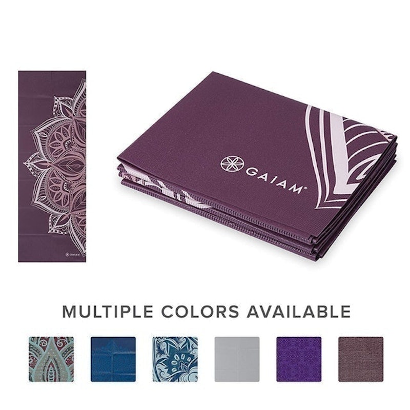 Folding Travel Fitness and Exercise Yoga Mat 2