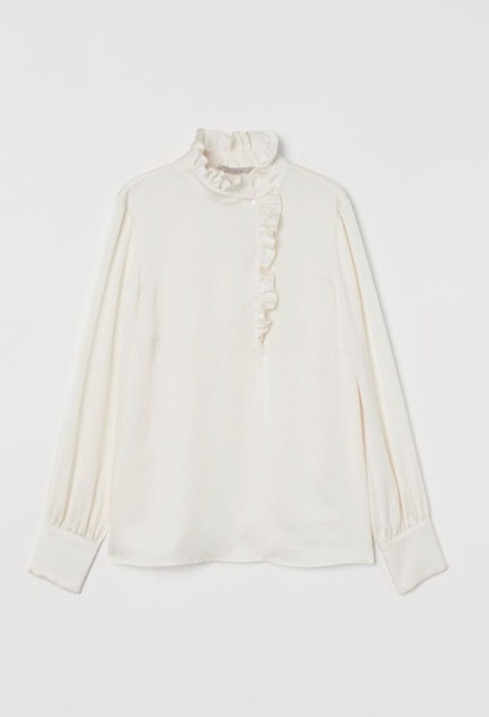 Ruffle-Trimmed Blouse 1