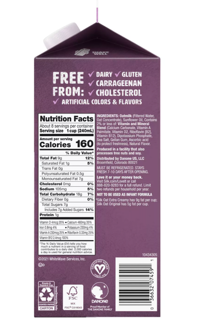 Full Fat Oat Milk 2