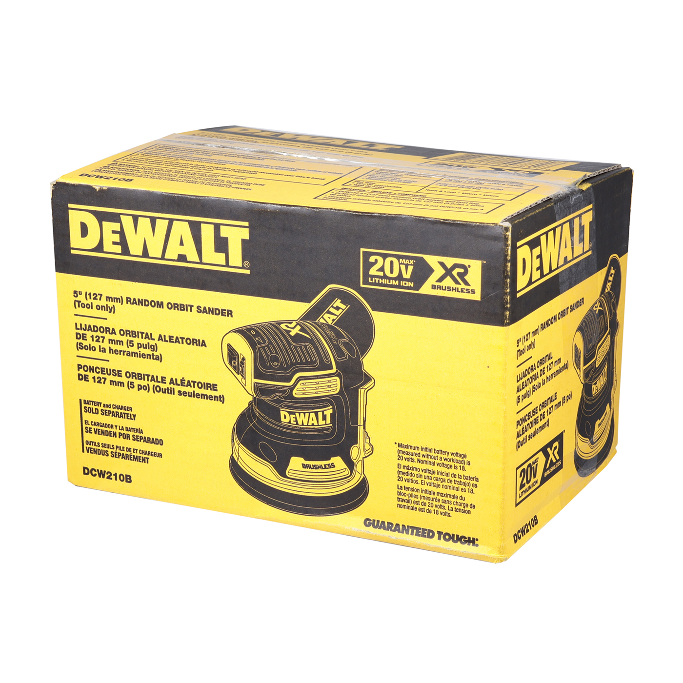 20V MAX Orbital Sander 4