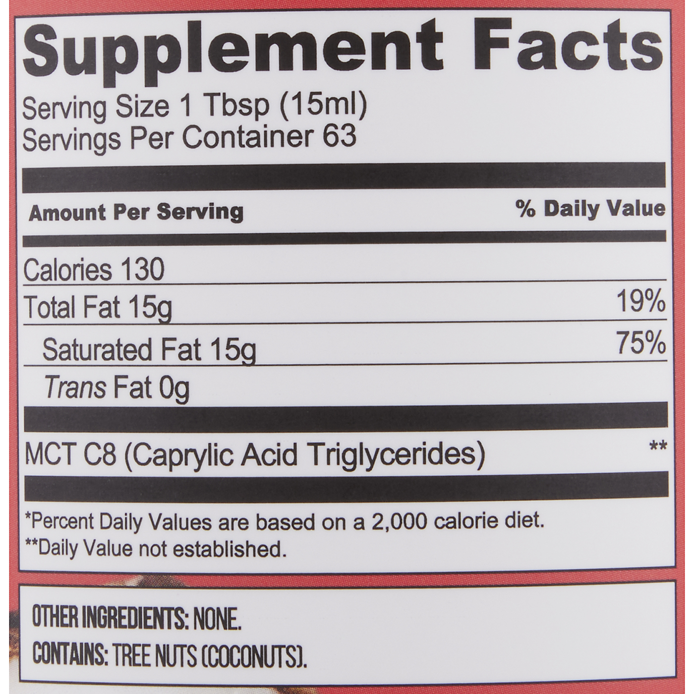 MCT Oil C8 2