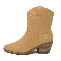 Stitched Ankle Boots