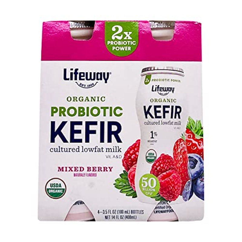 Kefir Multi-Pack Organic Low Fat Mixed Berry 1