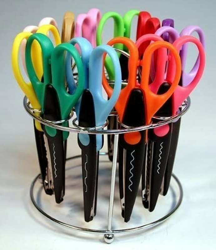 Paper Edger Scissors With Stand 1