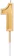 Luter Gold Glitter Number Candles 1