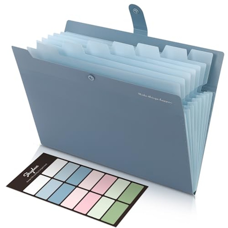 Expanding File Organizer with 8 Pockets 1