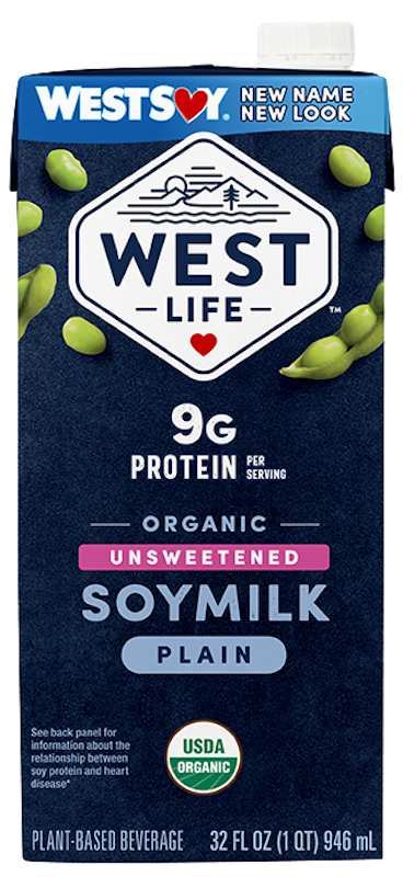 Organic Unsweetened Soymilk Plain 1