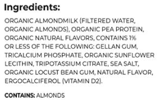 Organic Protein Almond Milk 3