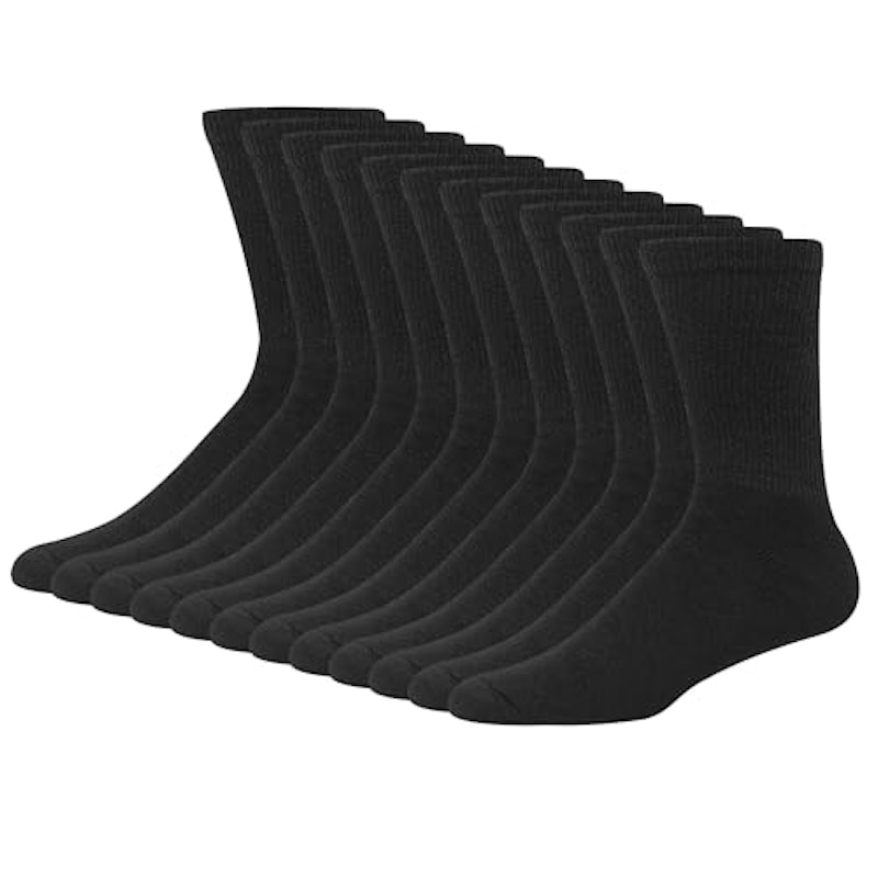 Men's Double Tough Crew Socks, 12-Pair Pack 1