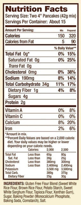 Gluten-Free Pancake Mix 2
