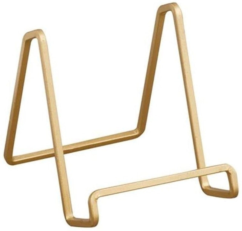Gold Color Metal Square Wire Stand 1
