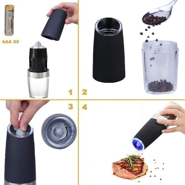 Gravity Pepper Grinder 4