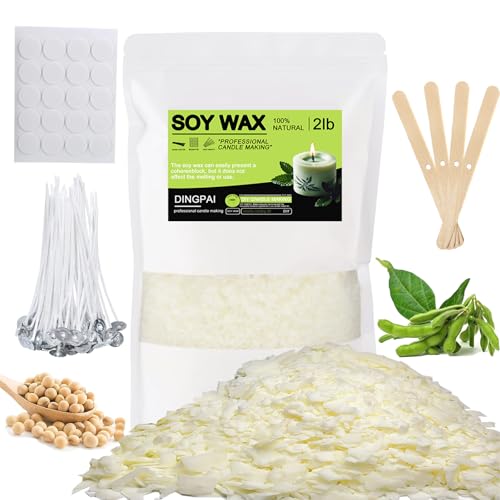 2lb Organic Soy Wax Flakes 1