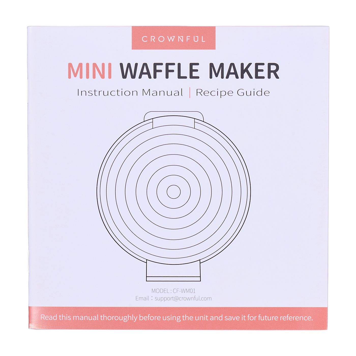 Mini Waffle Maker Machine 3