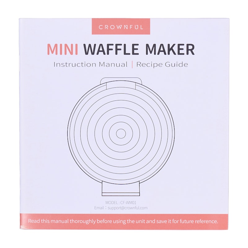 Mini Waffle Maker Machine 3