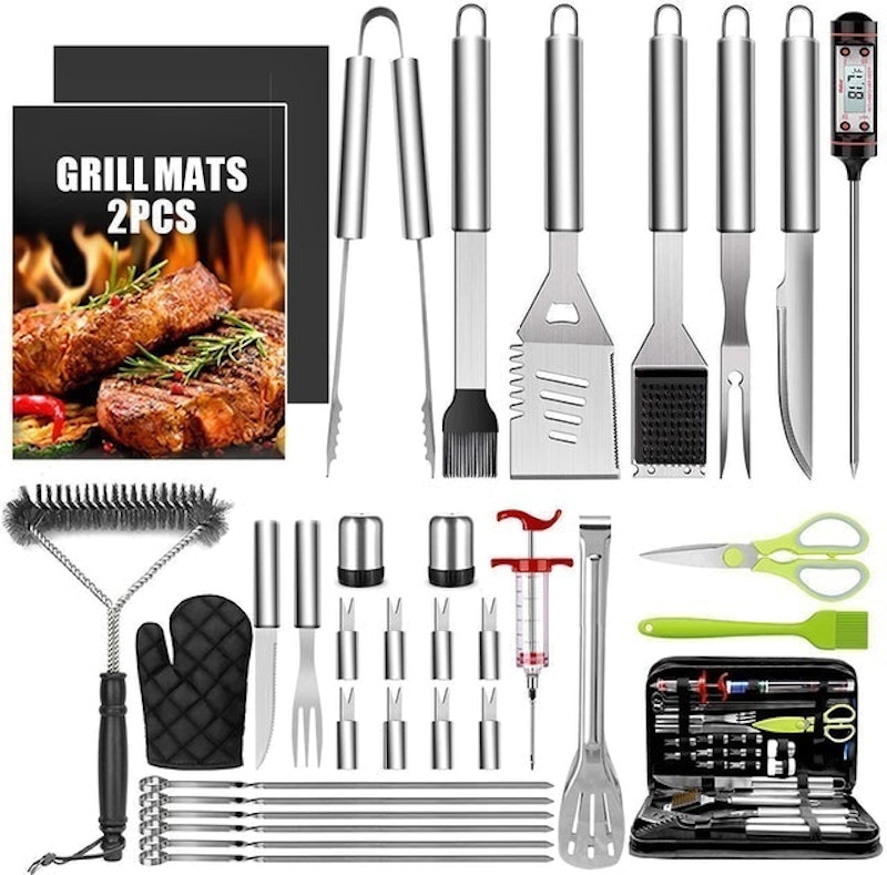 Grill Tools Set With Mats 1
