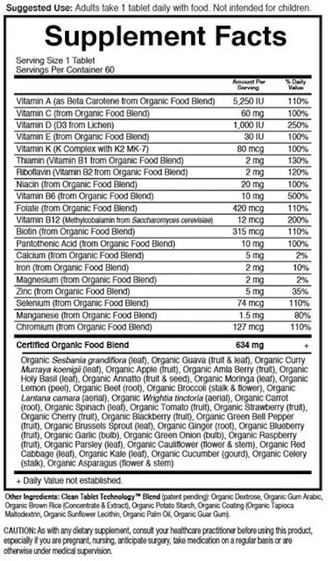 Whole Food Multivitamin for Women 2